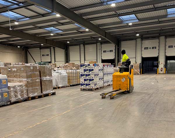 Plateforme cross-dock Routiers Bretons à Rennes