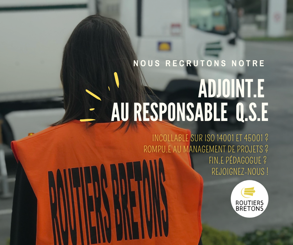 adjointe responsable qualite securite environnement